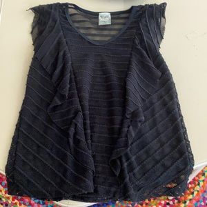 Black fashion tank